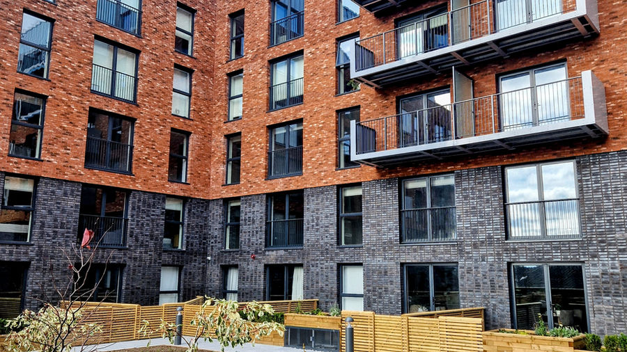 Aluminium doors and windows bringing daylight into a home